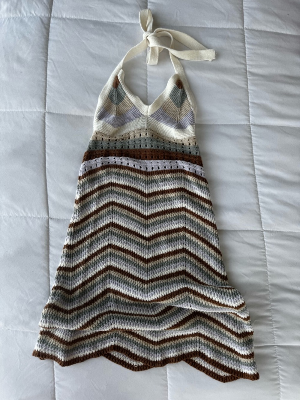 Crochet Halter Dress